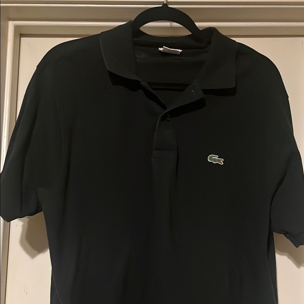 Lacoste Black Polo Shirt